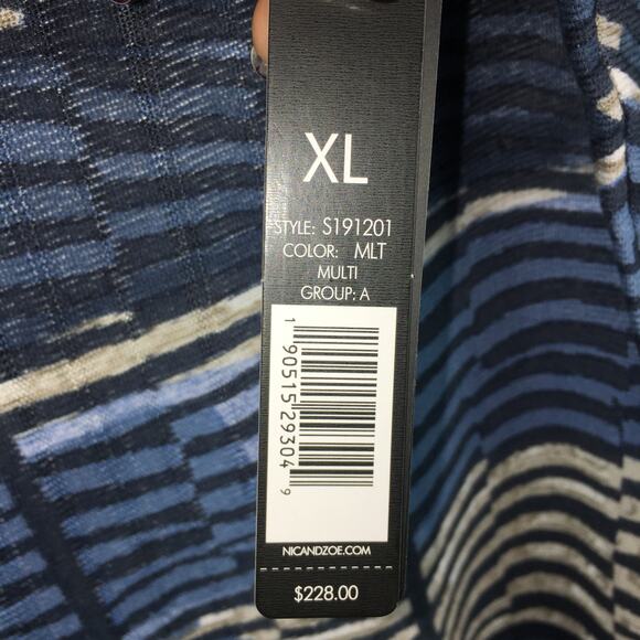 NIC+ZOE Mesmerize Twirl Dress Large - Picture 5 of 9